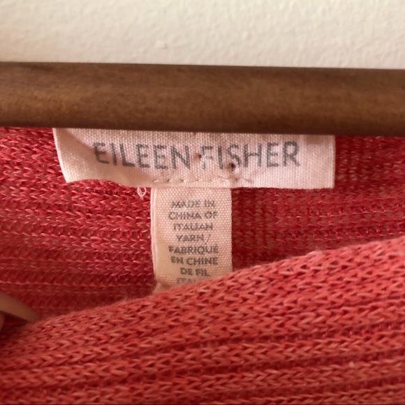 Eileen Fisher Linen Tee - Picture 6 of 8